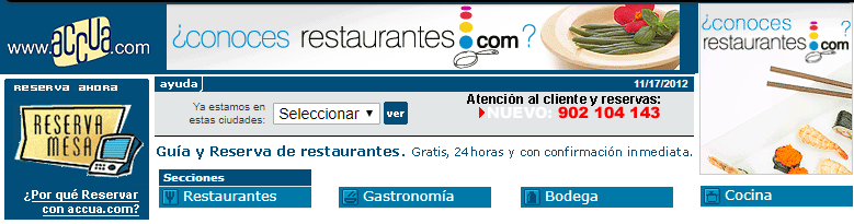 Internet restaurantes.com